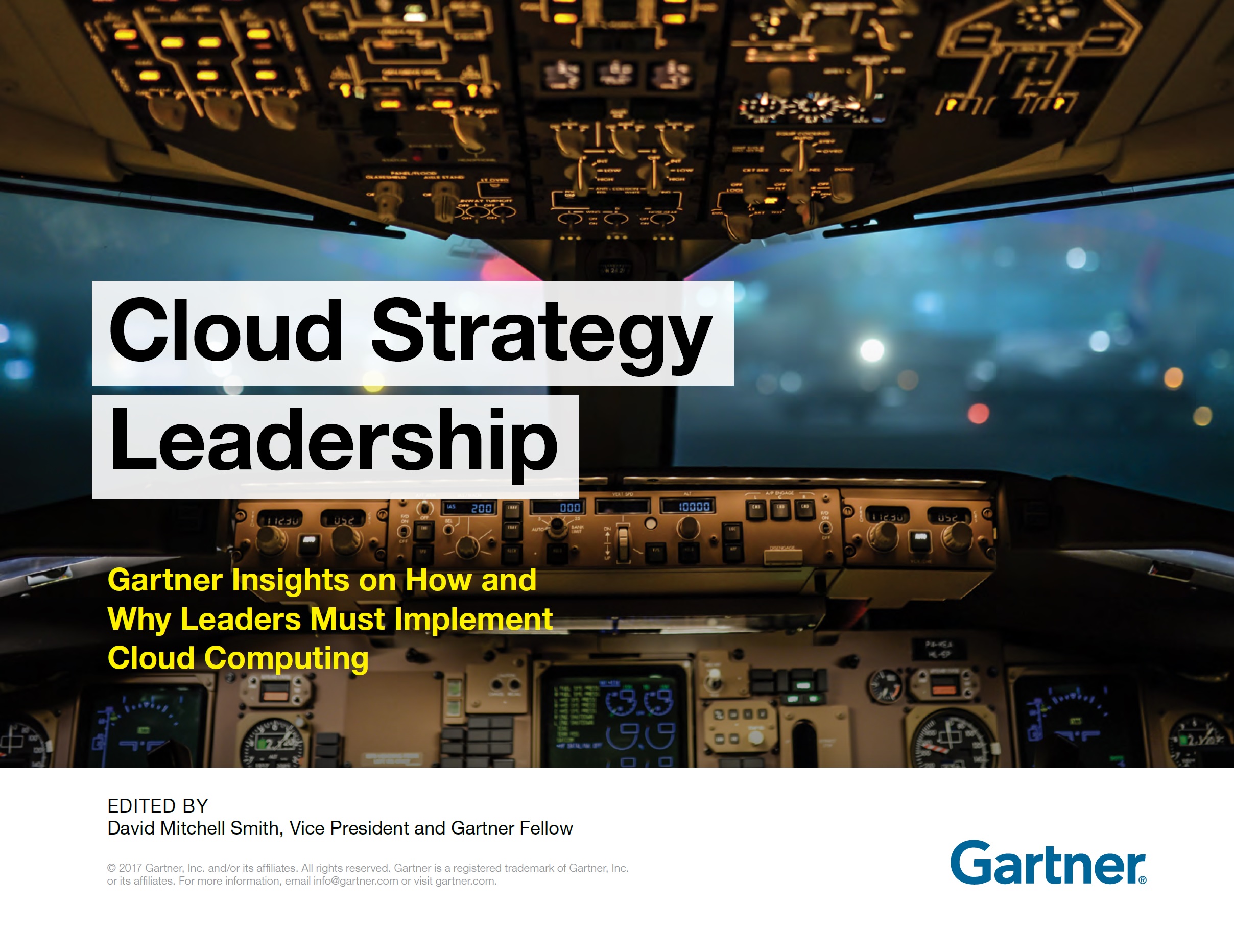 Cloud Strategy Leadership – Gartner, 2017