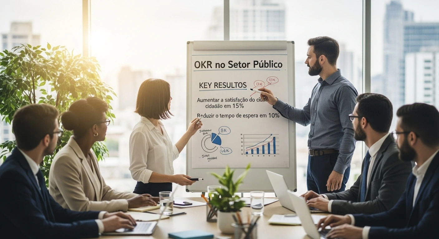 OKR no Setor Público Gestão de Metas com OKR